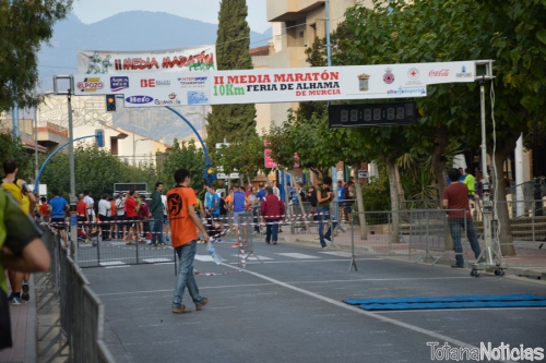 Atletas Totaneros en la Media Maraton y 10 km. de Alhama de Murcia 2015