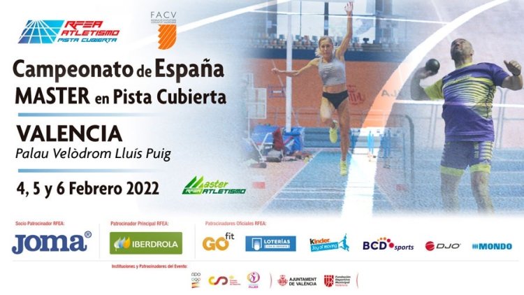 XXXIII Campeonato de España Máster en Pista Cubierta Valencia