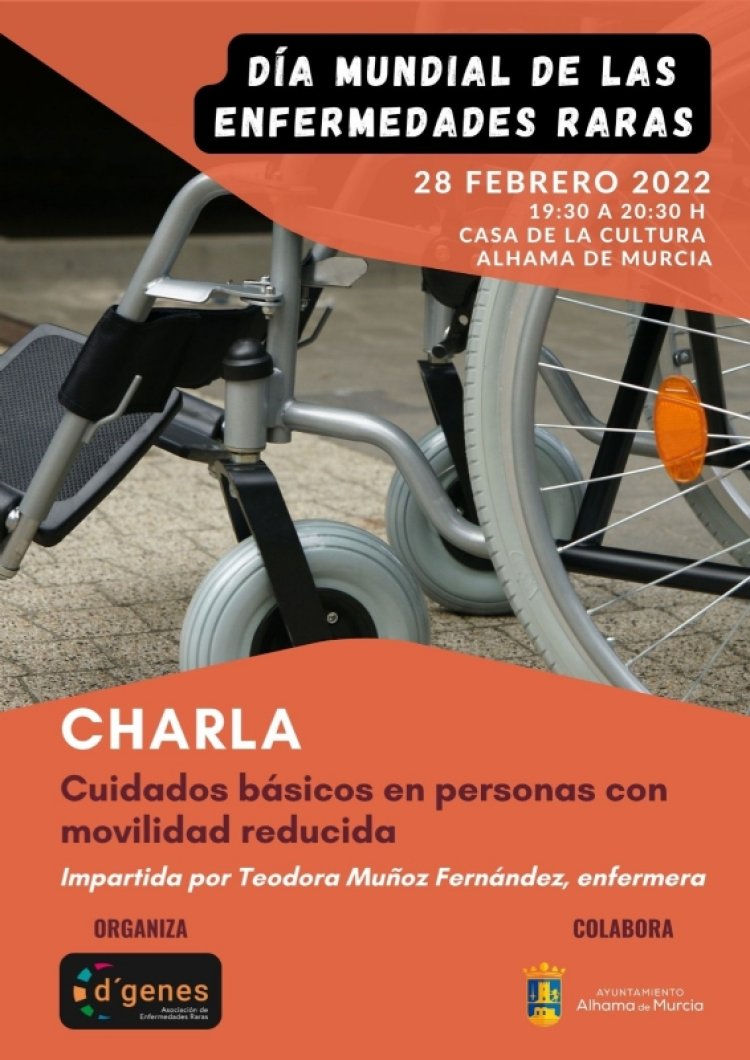 Charla sobre ‘Cuidados básicos en personas con movilidad reducida’ por el Día de las Enfermedades Raras