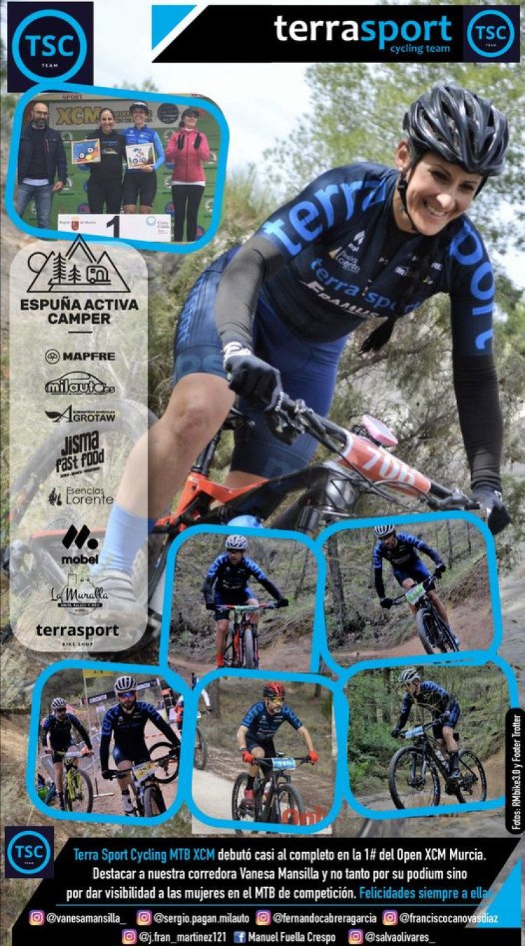 DOMINGO de DEBUT del Team MTB XCM Terra Sport Cycling  - Totana