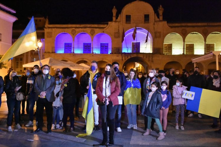El Ayuntamiento de Lorca se sumará, este miércoles, a la concentración silenciosa convocada por la Federación Española de Municipios y Provincias (FEMP) en solidaridad con Ucrania