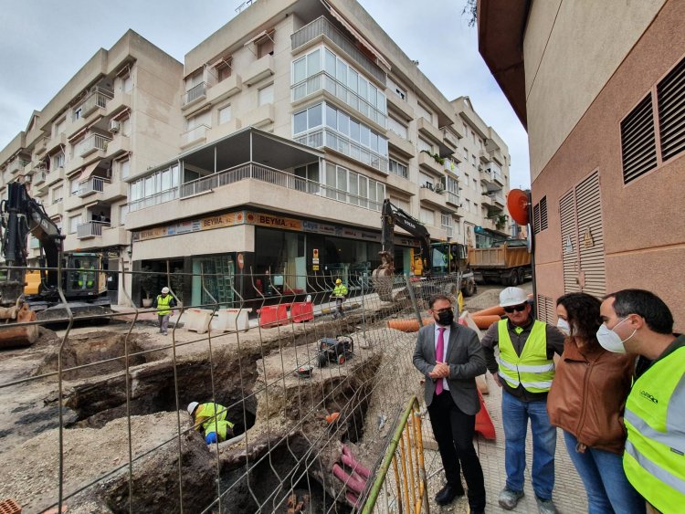 El Ayuntamiento de Lorca inicia las obras de remodelación urbana de la zona sur del  Barrio de La Viña