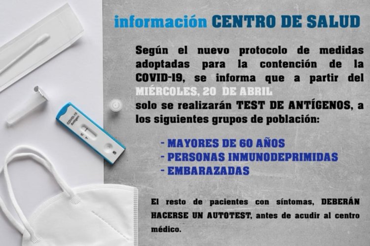 Información CENTRO DE SALUD.