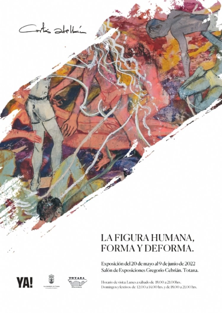 Cortés Abellán realiza una nueva exposición, del 20 de mayo al 9 de junio, titulada “La figura humana. Forma y deforma”