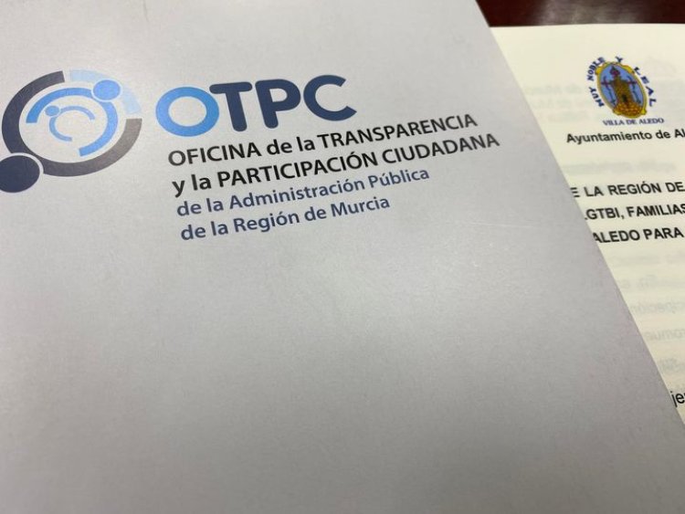 El pasado viernes el Ayuntamiento de Aledo firmó un convenio con la Comunidad Autónoma para el impulso del Gobierno Abierto y Transparencia.