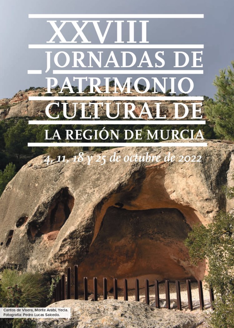 #Lorca acogerá, este próximo martes, varias sesiones de las XVIII Jornadas de Patrimonio Cultural de la Región de Murcia