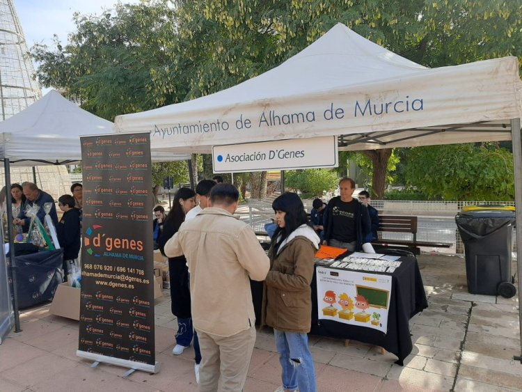 D´Genes participa en la jornada organizada en Alhama de Murcia para conmemorar el Día Internacional del Voluntariado