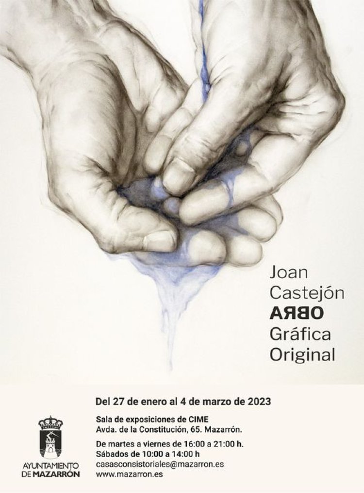 AGENDA  La Concejalía de Cultura te invita a la inauguración de la exposición 'Gráfica Original' de Joan Castejón.