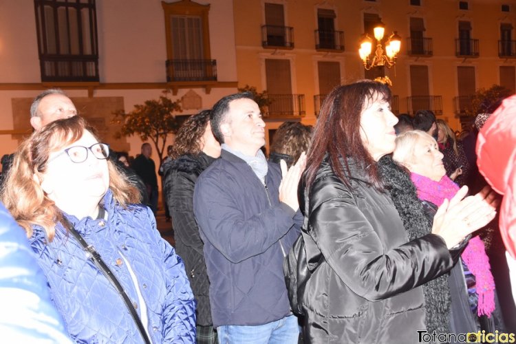 Javier Andreo, alcalde de Aledo, estuvo presente en la Manifestación en defensa de la Sanidad Pública.