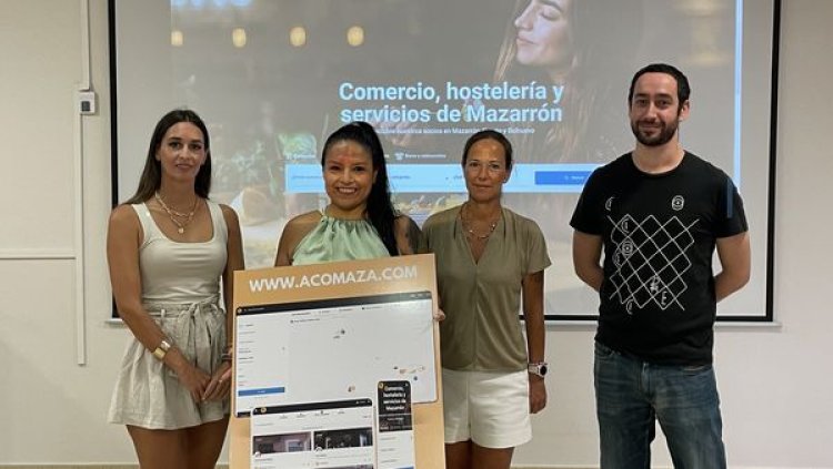 Nace acomaza.com, la web del comercio, hostelería y servicios de Mazarrón.