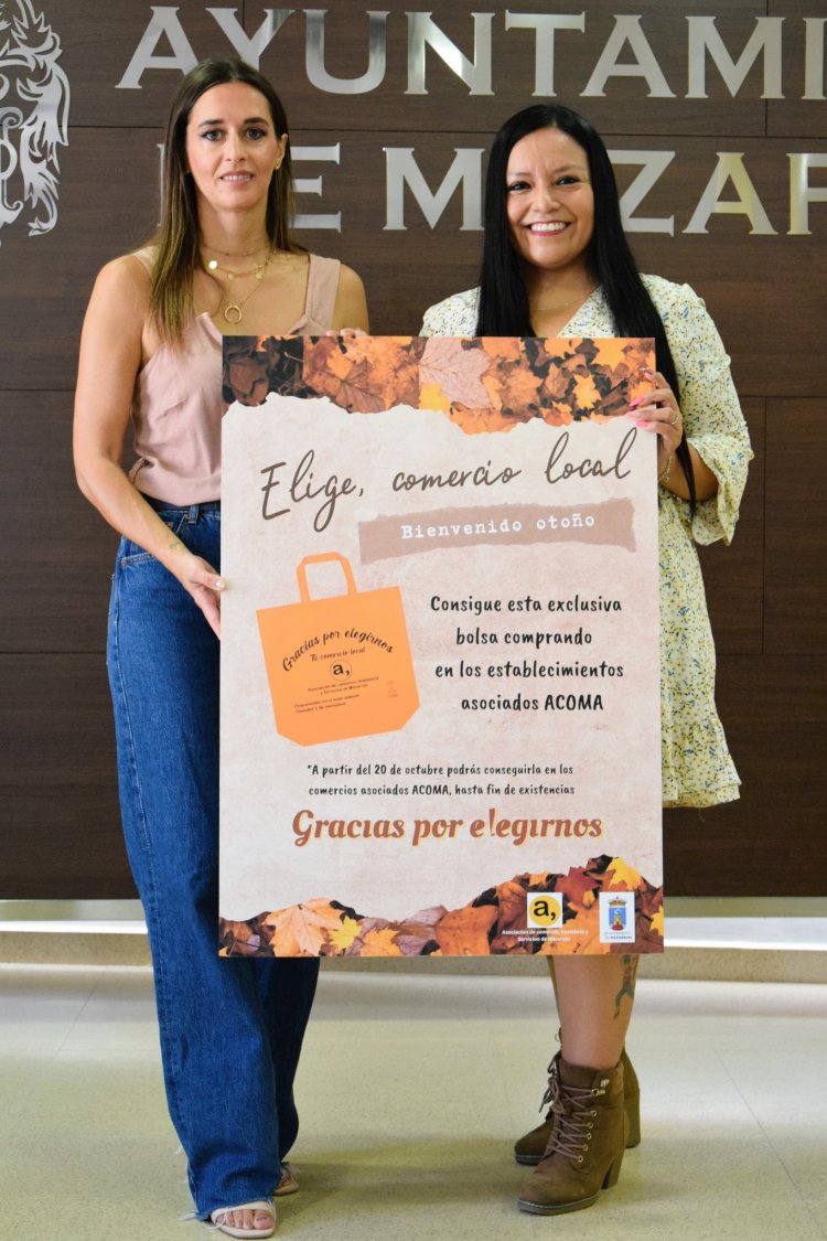 Ayuntamiento y ACOMA lanzan la campaña 'Gracias por Elegirnos' para fomentar el comercio local y la sostenibilidad