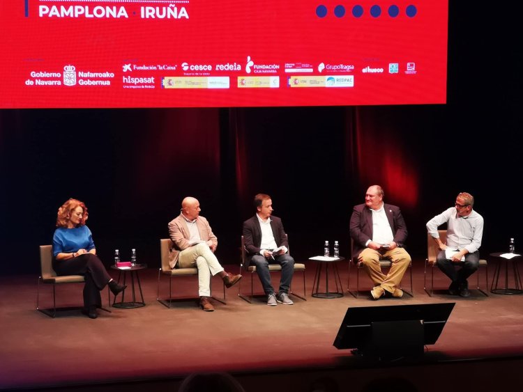 Este fin de semana, en la ciudad de Pamplona, el Alcalde de Aledo ha participado como ponente en la Feria Nacional para hacer frente al Reto Demográfico, Presura 2023.