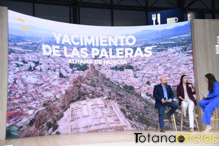 En el marco de la Feria Internacional de Turismo (Fitur), Alhama de Murcia ha deslumbrado con la presentación de Las Paleras, el yacimiento islámico que domina el Valle del Guadalentín.